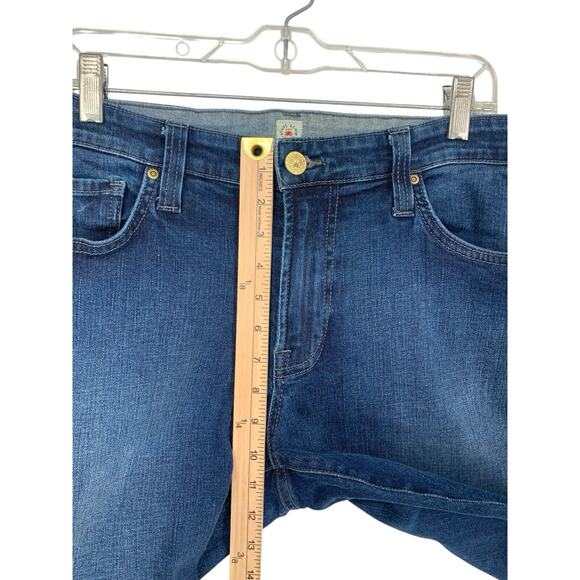 Agave No 30 Slim Jeans Mens Dark Wash Stretch Hand Crafted Size 35 - Picture 7 of 10